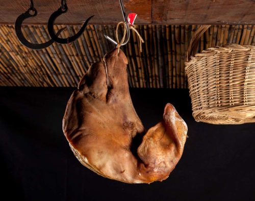 Cachucha de cerdo tradicional de Galicia